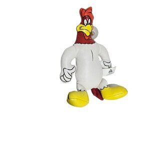 Vintage ACE Looney Tunes Foghorn Leghorn Vinyl‎ Plush Toy with Suction Cup 8in